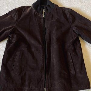 Old Navy Brown Suede Jacket Men's Size M